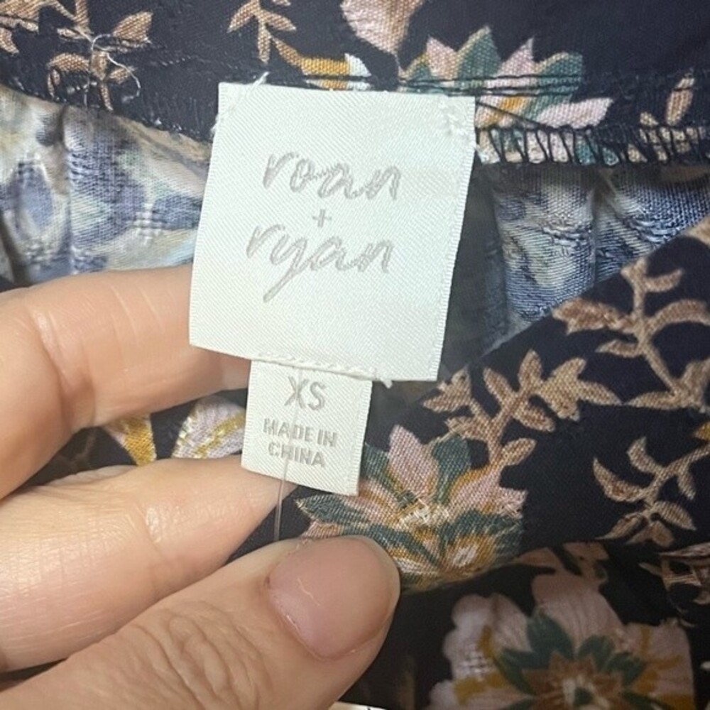 Roan + Ryan Soren Square Neck Top XS NWT - Picture 9 of 13